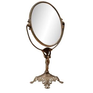 RARE Early 1900s Antique Art Nouveau Vanity Mirror